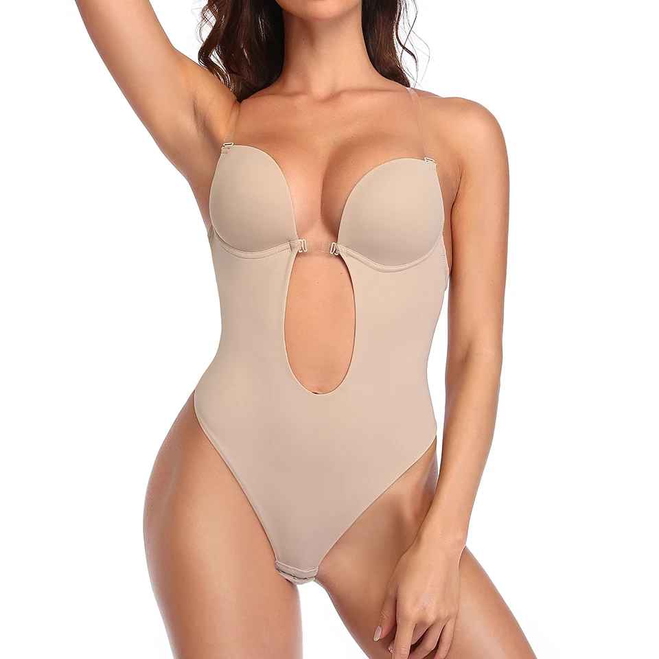 Derin V Şekillendirici Tanga Bodysuit