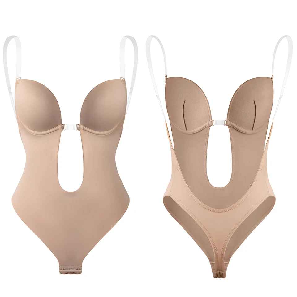 Derin V Şekillendirici Tanga Bodysuit