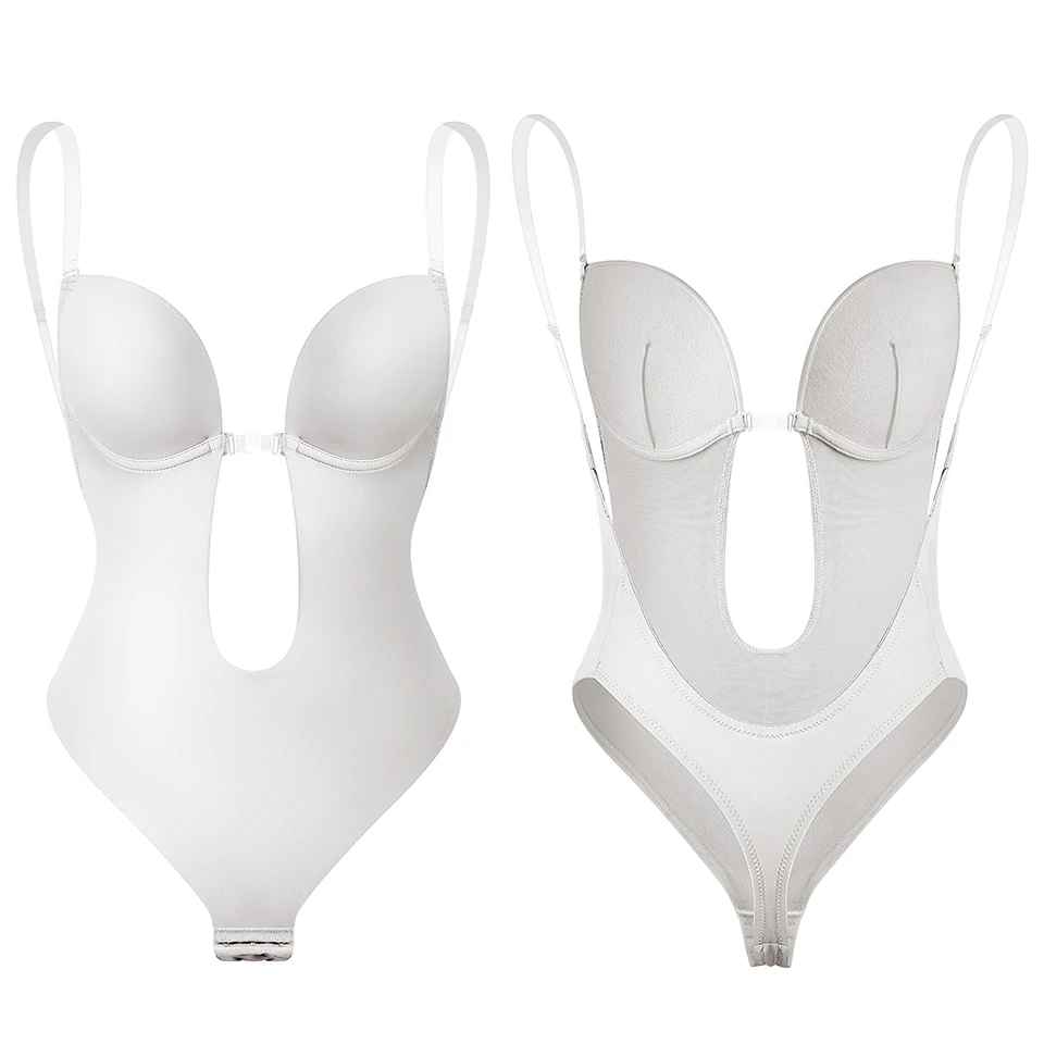 Derin V Şekillendirici Tanga Bodysuit