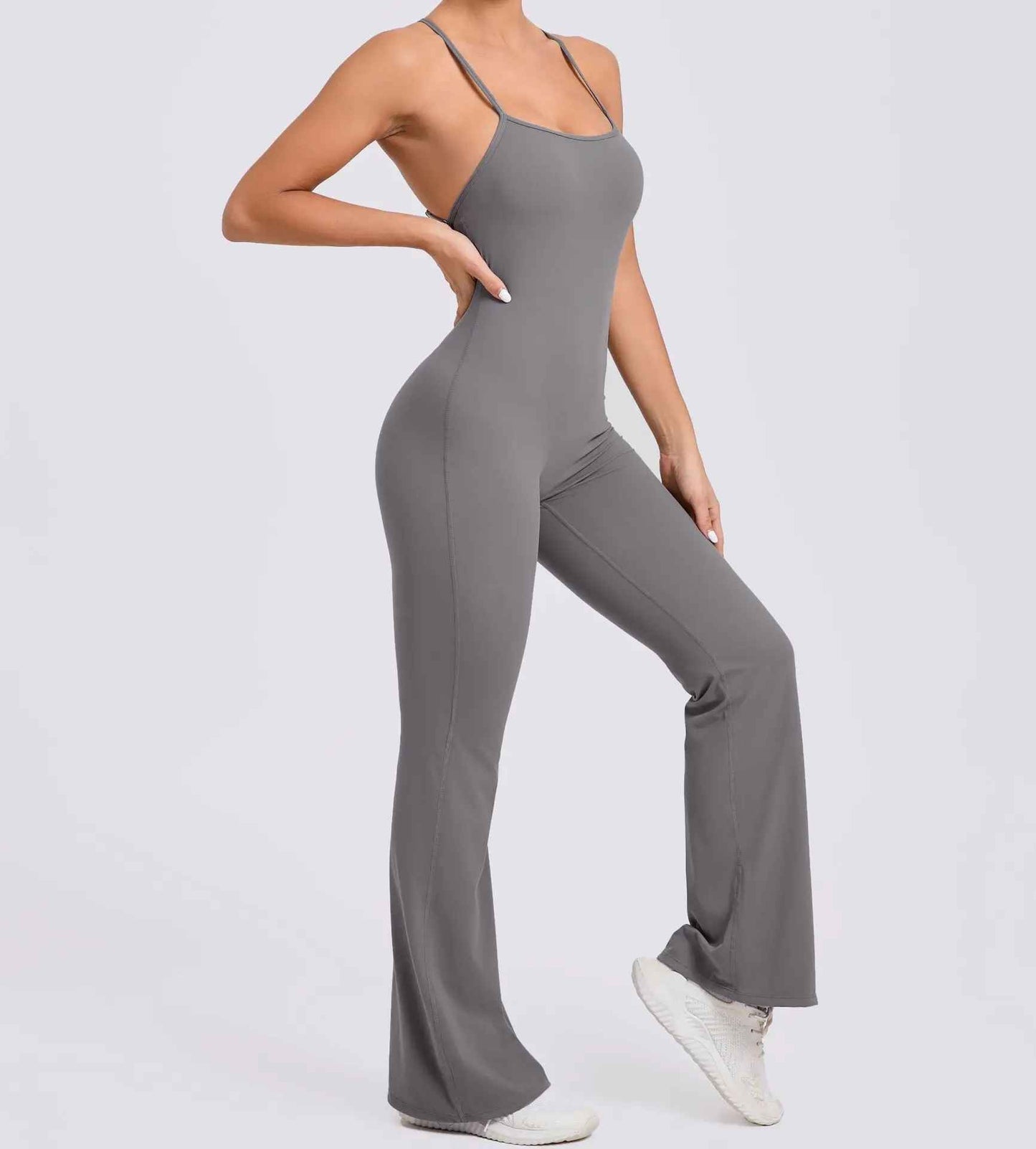 Askılı Fit Tulum