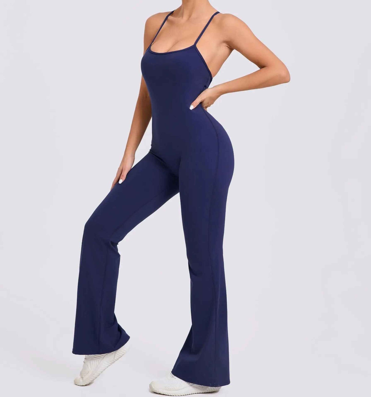Askılı Fit Tulum