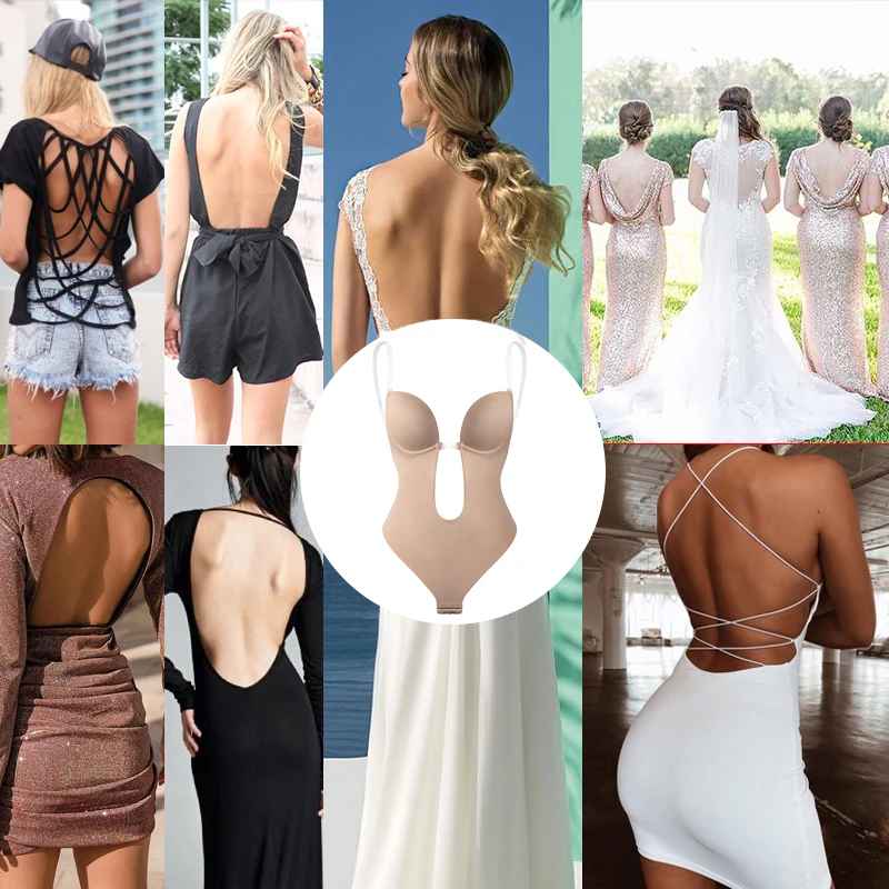 Derin V Şekillendirici Tanga Bodysuit