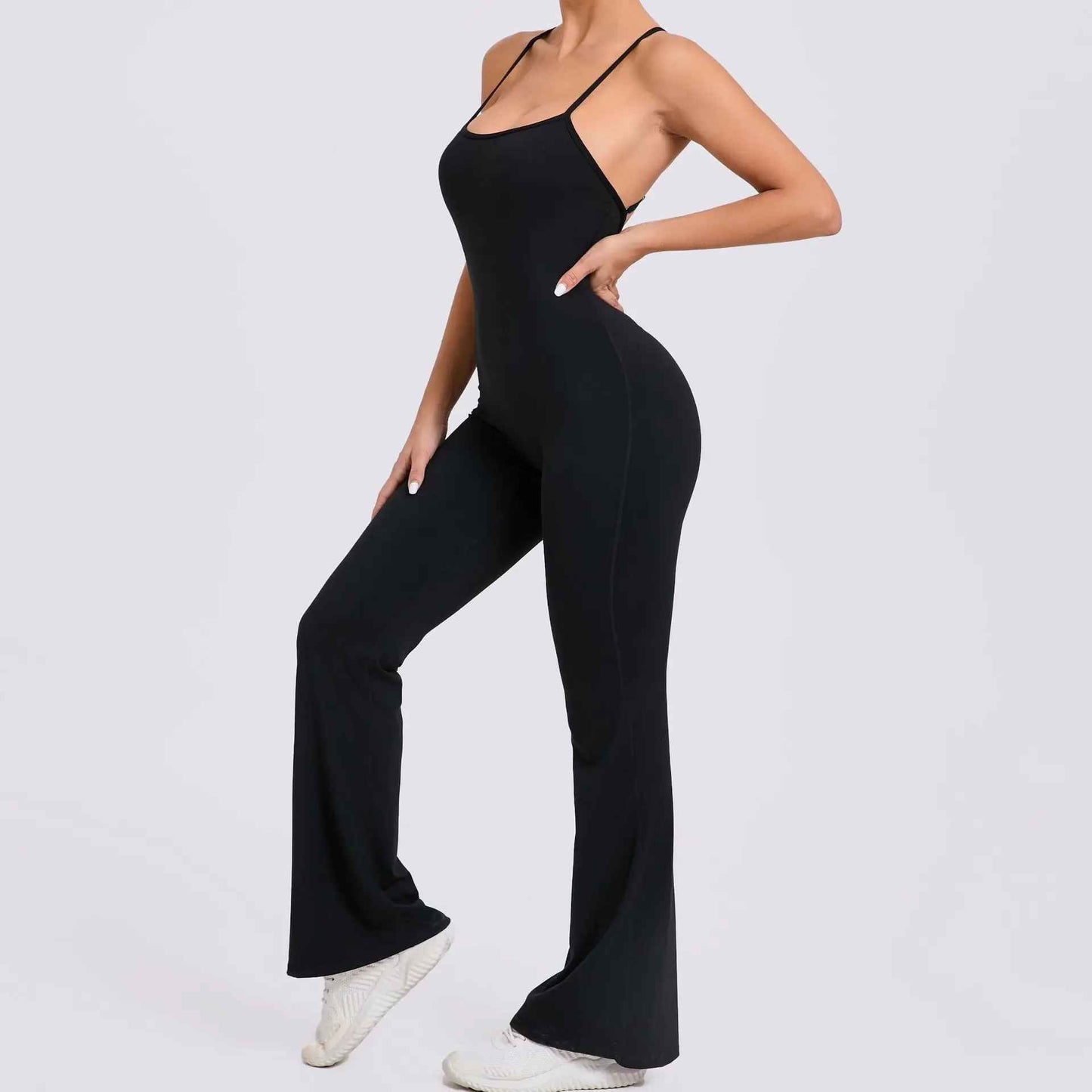 Askılı Fit Tulum
