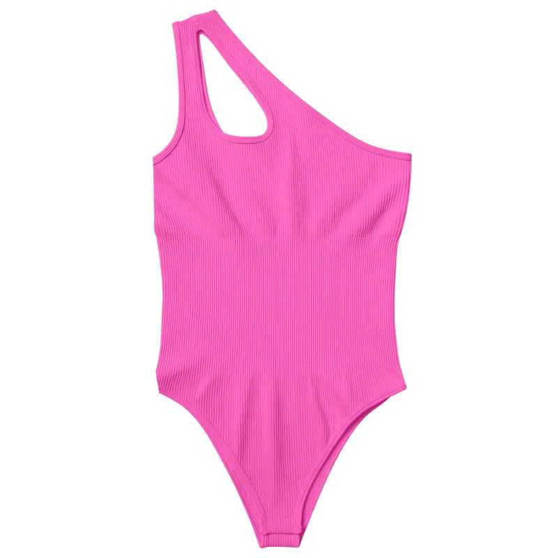 Tek omuz şekillendirici body