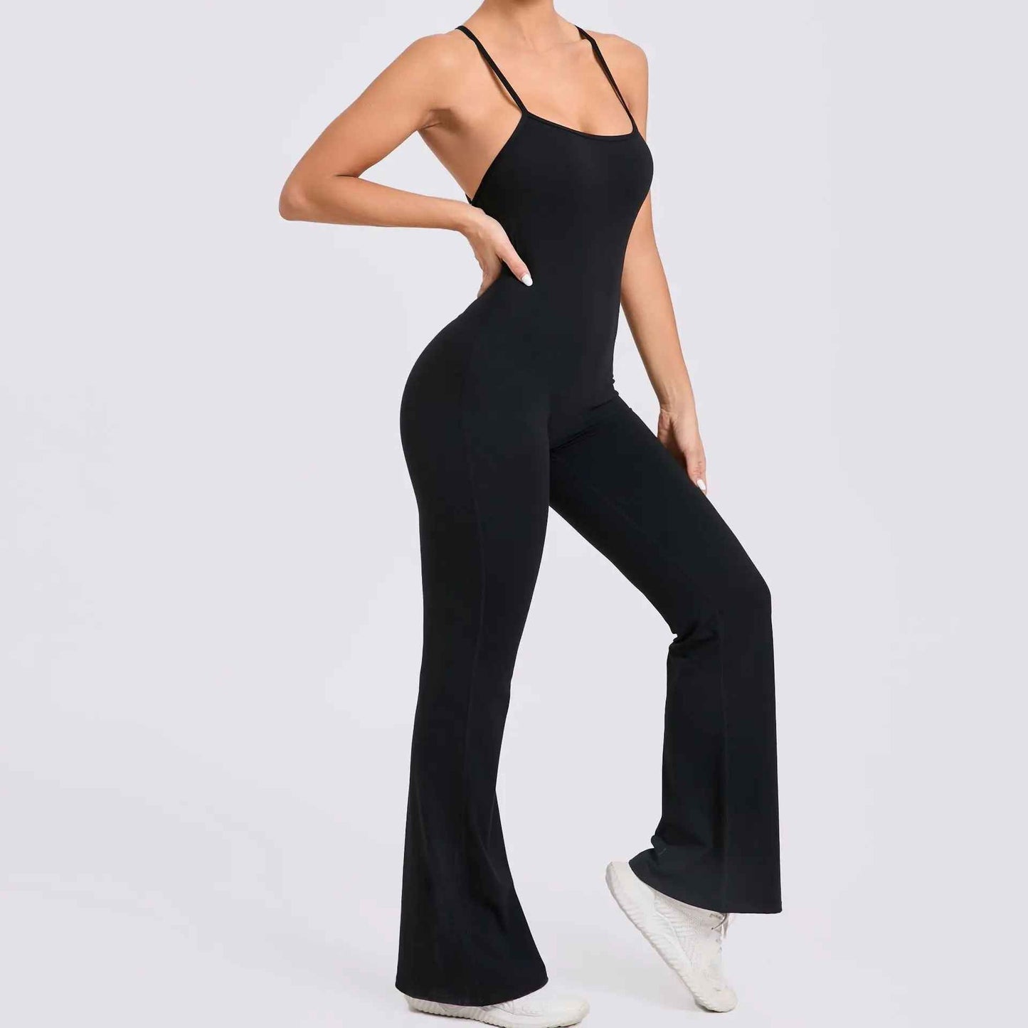 Askılı Fit Tulum