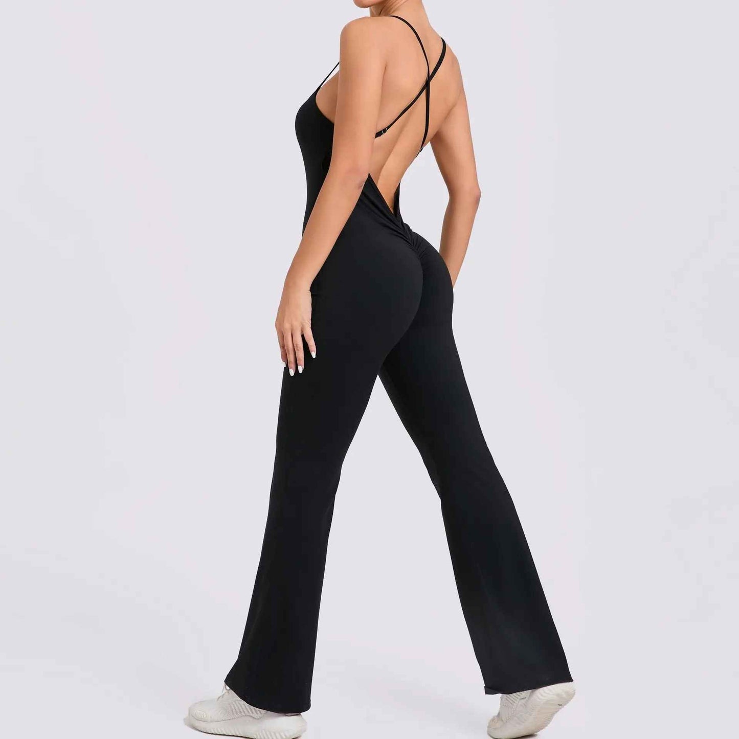 Askılı Fit Tulum