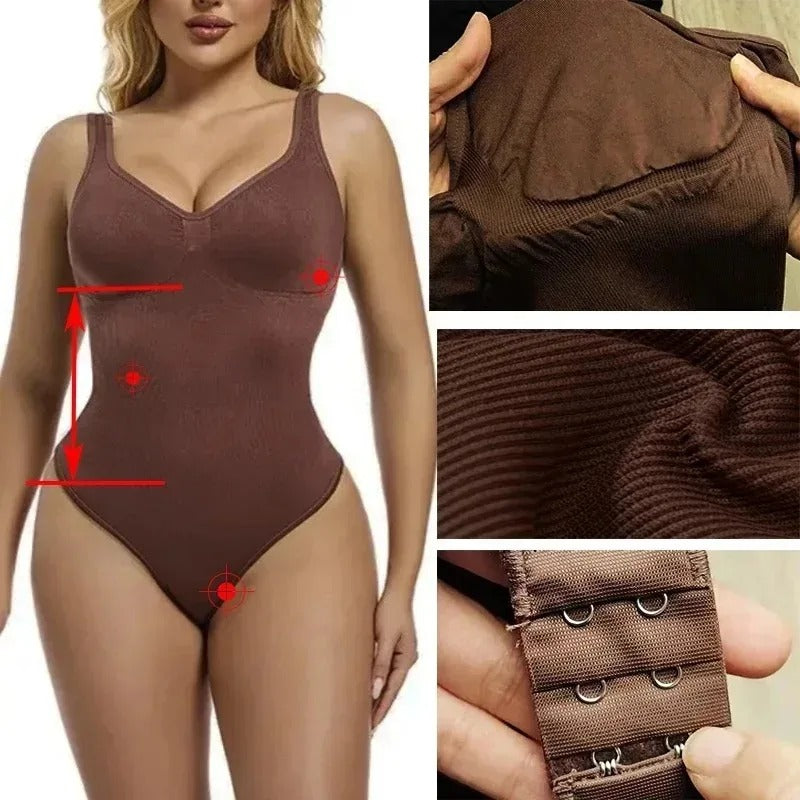 Kusursuz Şekillendirici Tanga Bodysuit