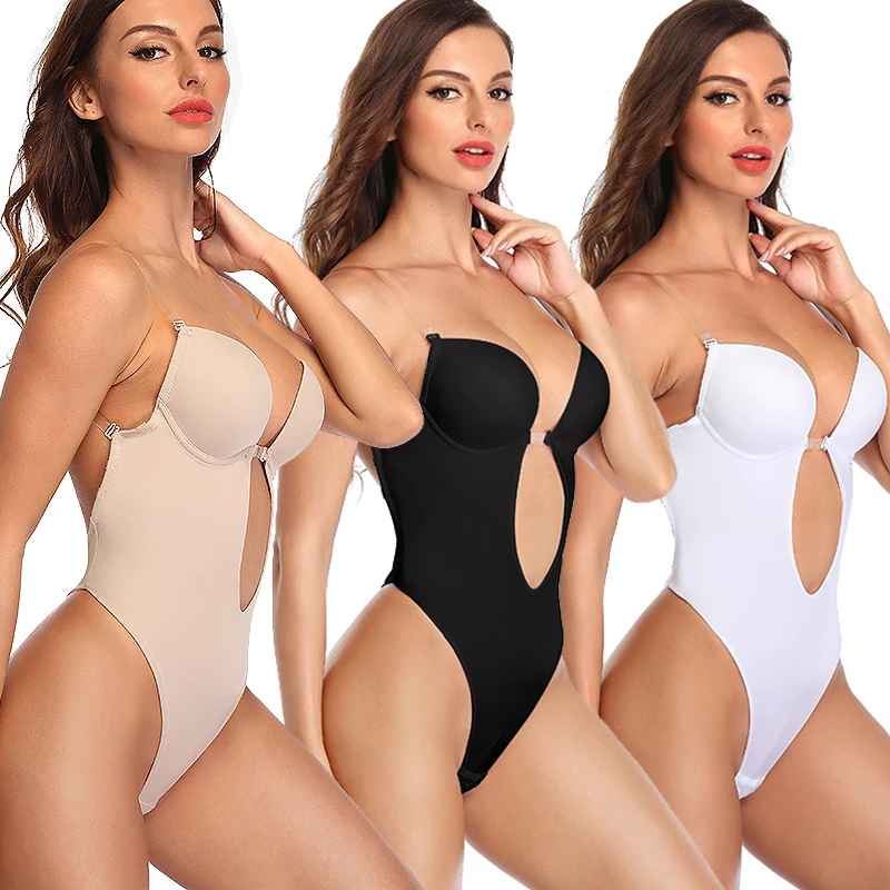 Derin V Şekillendirici Tanga Bodysuit