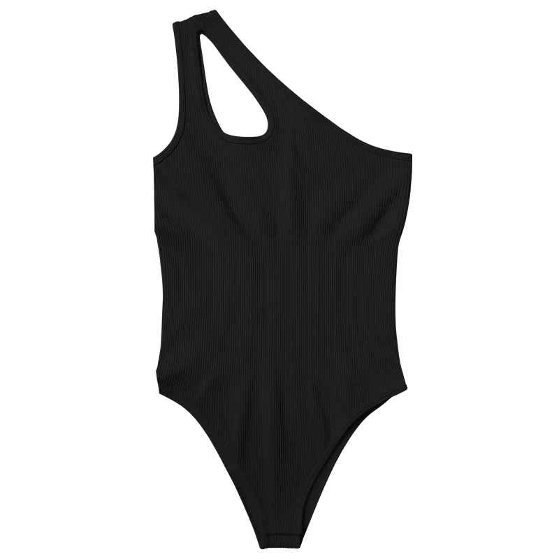 Tek omuz şekillendirici body