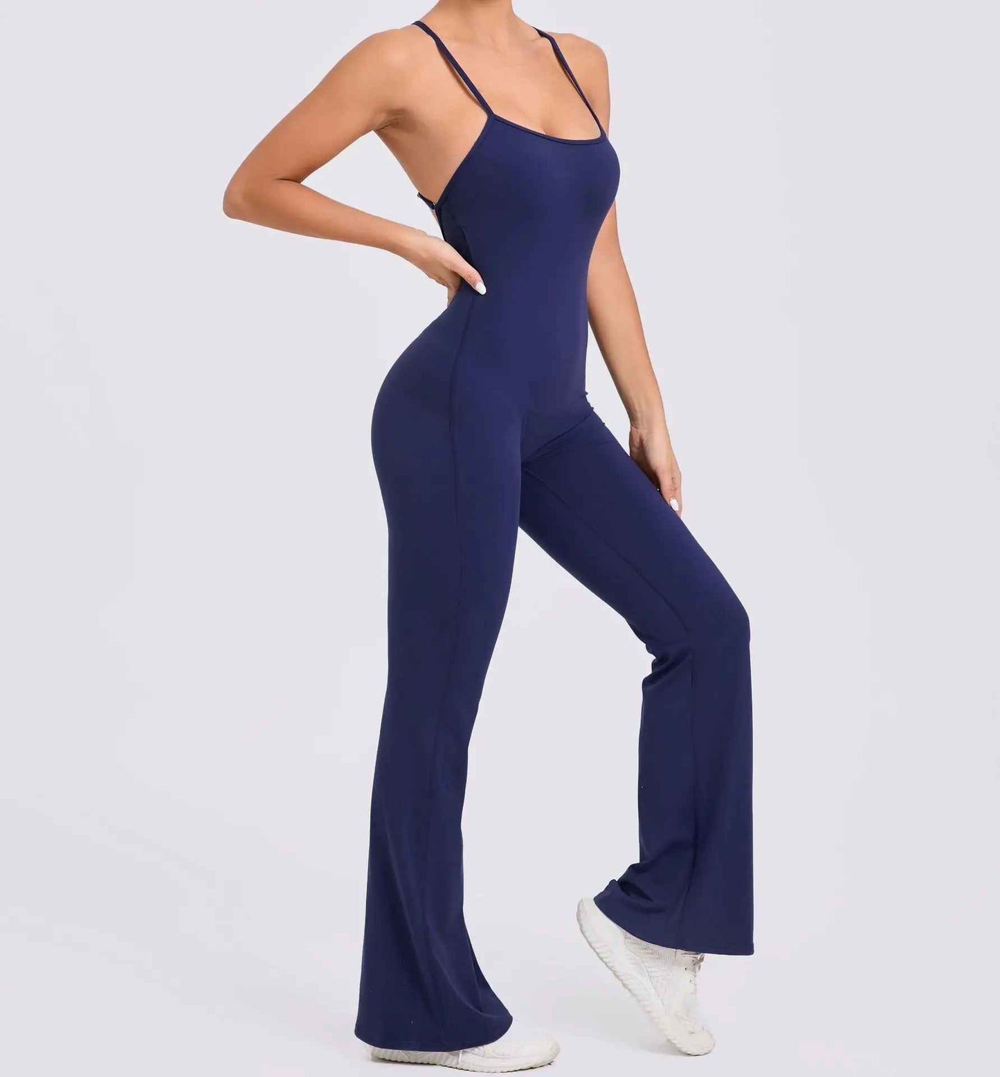 Askılı Fit Tulum