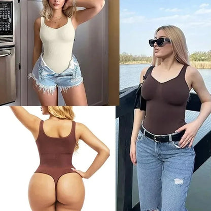 Kusursuz Şekillendirici Tanga Bodysuit